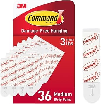 Command Medium Refill Strips, White, 36-Strips - Easy To Open Packaging - Amazon.ae Price Tracker