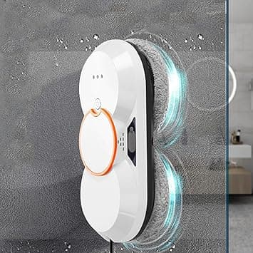 Smart Window Cleaner Robot/5600pa Robot Window Washer/Automatic Glass Cleaner Robot With Two-Way Auto Water Spray/Remote Control, For Indoor Outdoor Windows,Tiles,Glass,White - Amazon.ae Price Tracker