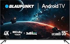 Blaupunkt 55 inch TV | 4K TV UHD & Android TV 11 – UBC6000D series LED TV | Dolby Vision & Atmos | MEMC Technology | Chromecast built-in television | Google assistant | German engineering excellence - Amazon.ae Price Tracker
