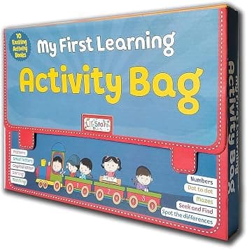 Pegasus Kid's My First Learning Bag Activity Books - Set of 10 - Amazon.ae Price Tracker