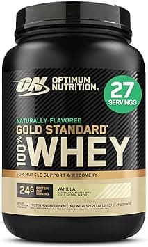 Optimum Nutrition Gold Standard 100% Whey Naturally Flavored Protein Powder, Vanilla, 1.9 Pound (Packaging May Vary) - Amazon.ae Price Tracker