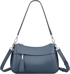 Over Earth Leather Handbags for Women Small Hobo Shoulder Bag Ladies Crossbody Purse - Amazon.ae Price Tracker