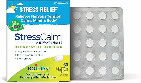 Boiron StressCalm for Relief of Stress, Anxiousness, Nervousness, Irritability, and Fatigue - 60 Count - Amazon.ae Price Tracker