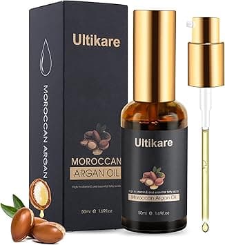 Ultikare Hair Oil, Argan Oil for Curly, Dry and Damaged Hair, Essential Oil Helps Shiny, Smooth , Repair Serum for All Hair Types, Natural Skin Care - Massage Treatment 1.69fl.oz - Amazon.ae Price Tracker