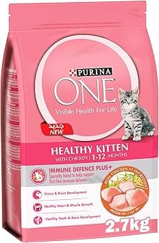 Purina ONE® Healthy Kitten with Chicken (1-12 Months) 2.7KG - Amazon.ae Price Tracker