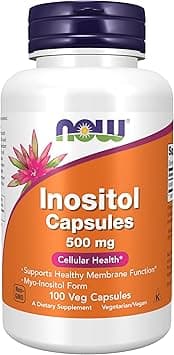 Now Foods, Inositol Capsules, 500 mg, 100 Capsules - Amazon.ae Price Tracker
