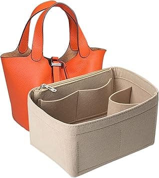 Lckaey picotin 22 organizer Organizer for picotin 18 22 bag insert 1098beige-S - Amazon.ae Price Tracker