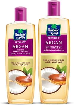 Parachute Advansed Argan Enriched Coconut Hail Oil For Dry And Damaged Hair 200 ML + Parachute Advansed Argan Enriched Coconut Hail Oil For Dry And Damaged Hair 300 ML - Amazon.ae Price Tracker