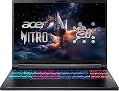 acer Nitro V 16S AI Copilot+ PC Gaming Laptop | AMD Ryzen AI 7 350 Processor | NVIDIA GeForce RTX 5070 Laptop GPU | 16" WQXGA IPS 180Hz Display | 16GB DDR5 | 1TB Gen 4 SSD | Wi-Fi 6E | ANV16S-61-R3Z0 - Amazon.ae Price Tracker