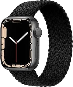 Dado Braided Solo Loop Nylon Strap for Apple Watch, Elastic Bracelet for Series Ultra 2 | 9 | 8 Ultra | 8 | 7 | 6 | 5 | 4 | 3 | SE with metal connectors - Amazon.ae Price Tracker