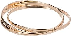 GUESS "Basic" Gold 3 Piece Interlocking Bangle Bracelet, One Size, Metal, no gemstone - Amazon.ae Price Tracker