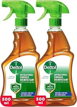 Dettol Surface Disinfectant Spray, 500ml x 2 - Amazon.ae Price Tracker