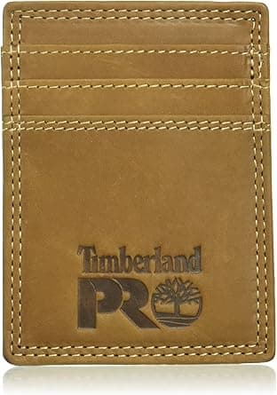 Timberland PRO mens Leather Front Pocket Wallet with Money Clip Accessory - Amazon.ae Price Tracker