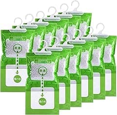 TYCOM Moisture Absorbers (12 Packs), Odor Eliminator humidity absorber Hanging Bags, wardrobe freshener, Closet Dehumidifiers & Odor Removers for Home & Car -12pcs - Amazon.ae Price Tracker