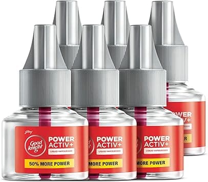 Good knight Activ+ Liquid Vapourizer | Mosquito Repellent Refill | Pack of 6 (45ml each) - Amazon.ae Price Tracker