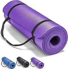 SKY-TOUCH Yoga Mat Non Slip, Yoga Mat with Strap Included 10mm Thick Exercise Mat Ideal for HiiT, Pilates, Yoga and Many Other Home Workouts - Amazon.ae Price Tracker