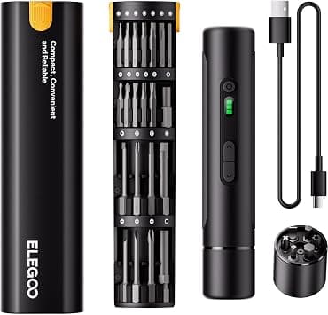 ELEGOO 35-in-1 Electric Type-C Rechargeable Screwdriver Set 1500mAh Battery - Amazon.ae Price Tracker