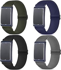 4 Pack Ankle/Arm Bicep Stretchy Watch Bands Compatible with Amazfit Helio Strap, 22mm Loop Nylon Elastic Sport Band for Amazfit Helio Strap - Amazon.ae Price Tracker