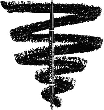 NYX Professional Makeup | Micro Brow Pencil, Precise Eyebrow Mechanical Pencil, Natural Look, Draws Ultra Fine Lines, Creamy, High-Pigmented - Black 08 - Amazon.ae Price Tracker
