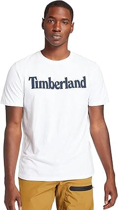 Timberland Mens TFO SS Linear Logo Non-Ringer Tee SHIRT - Amazon.ae Price Tracker