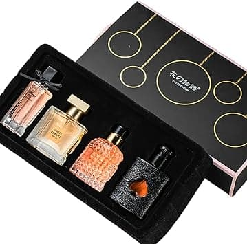 Perfume Gift Set For Women, 4 Pcs Perfume Set Valentine Gift for Her, Long-Lasting Fresh Floral Aromatic Fragrance, Ladies Perfume Set For Dating, Birthday, Gift To Girlfriend, Eau de Parfum For Women - Amazon.ae Price Tracker