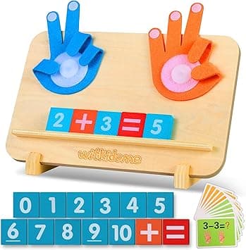 Educational Learning Number Toy for Toddler, Finger Counting Math Toy, Montessori Math Counting Toys for Toddlers, Number Blocks Toys for 2 3 4 5 Year Old Girls Boys Gift - Amazon.ae Price Tracker