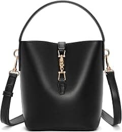 BOSTANTEN Small Bucket Bag for Women Trendy Vegan Leather Crossbody Bags Shoulder Purses Designer Ladies Handbags - Amazon.ae Price Tracker