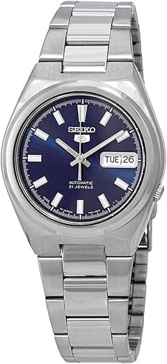 Seiko Series 5 Automatic Date-Day Blue Dial Men's Watch SNKC51J1 - Amazon.ae Price Tracker