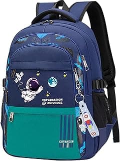 Astronaut Backpack for Boys Teens, Large Capacity School Bag Bookbag for Kids Elementary Middle - Amazon.ae Price Tracker