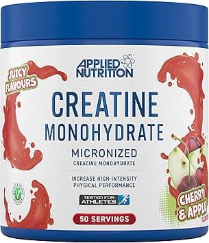 Applied Nutrition Creatine Flavoured - Creatine Monohydrate Micronized Powder with Flavour, Increases High-Intensity Physical Performance (250g - 50 Servings) (Cherry & Apple) - Amazon.ae Price Tracker