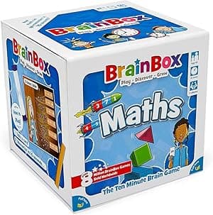 BrainBox Maths | Fun & Educational Card Game | Ages 8+ | 1+ Players | 10 Minutes Play Time - Amazon.ae Price Tracker