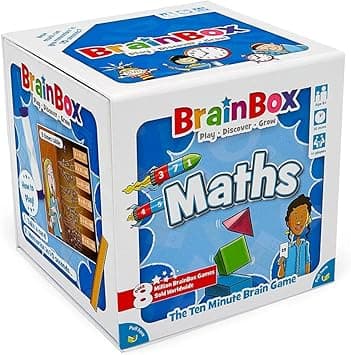 BrainBox Maths | Fun & Educational Card Game | Ages 8+ | 1+ Players | 10 Minutes Play Time - Amazon.ae Price Tracker