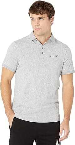 AX Armani Exchange mens Milano/NY Logo Jersey Polo Polo Shirt - Amazon.ae Price Tracker