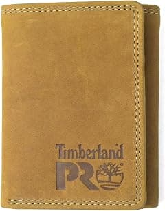 Timberland PRO mens Leather RFID Trifold Wallet With ID Window Wallet - Amazon.ae Price Tracker