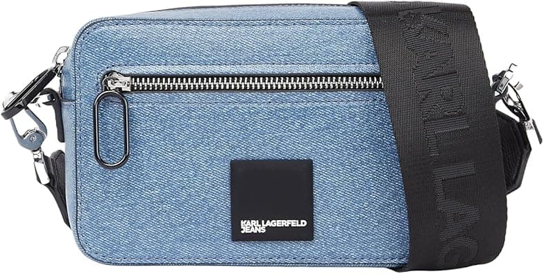 KARL LAGERFELD JEANS Women's Box Logo Camera Bag, Coated Blue - Amazon.ae Price Tracker
