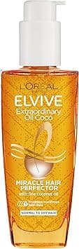 L’Oréal Paris L'Oreal L'Oreal Elvive Extraordinary Oil Coconut Hair Oil 100ml - Amazon.ae Price Tracker