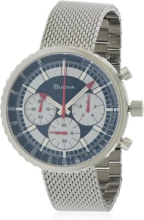 Bulova Mens Quartz Watch, Analog Display and Stainless Steel Strap 96K101 - Amazon.ae Price Tracker