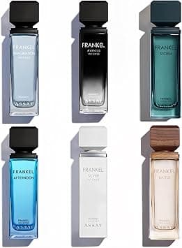 ASSAF PERFUME FRANKEL 600 ML COLLECTION – 6 MEN’S PERFUMES SET STORM, AVENTUS, IMAGINATION INTENSE, BATTLE, AFTERNOON & SILVER عطر عطور للعطور عساف رجالي - Amazon.ae Price Tracker