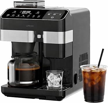LePresso Fully Automatic Coffee Machine and Ice Maker, Built-In Adjustable Grinder Espresso Machine, Ice & Hot Coffee Maker, Touch Control Bean to Cup Coffee Machines, 1300W Power, 2.6L Capacity - Amazon.ae Price Tracker