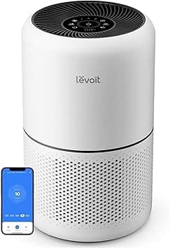 LEVOIT Smart Air Purifier with Plasma for Home Bedroom, H13 HEPA Filter with Air Quality Sensor, Removes 99.97% Pollen Allergies Dust Odours, Alexa Enabled with Quiet Auto Mode, Core300S Pro - Amazon.ae Price Tracker