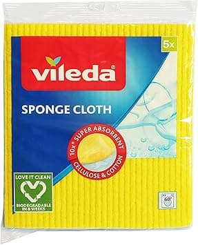 Vileda Sponge Cloth 5+1 - Amazon.ae Price Tracker