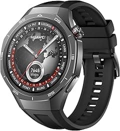 HUAWEI WATCH GT5 Pro 46 mm Smartwatch, Sharp-Edged Design, upto 14 Days Battery Life, Pro-level Sports Watch, Health Tracking, iOS & Android Compatible, 3 Months HUAWEI Care+, Black - Amazon.ae Price Tracker