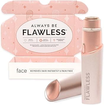 Finishing Touch Flawless Facial Hair Remover for Women, Electric Face Razor with LED Light-New Version (Amazon Exclusive) - Amazon.ae Price Tracker