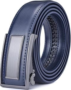 Men’s Belt Beltox Ratchet Dress Leather Buckle Belt Black Brown Blue 1 3/8” Gift Box - Amazon.ae Price Tracker