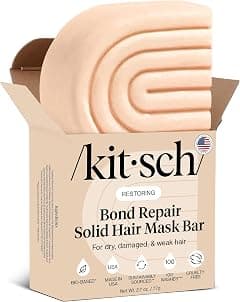 Kitsch Bond Repair Hair Mask - Strengthening Solid Treatment to Restore & Replenish | For Dry & Damaged Hair | Made in US | All Natural | Vegan | Great for All Hair Types | Zero Waste, 2.7oz - Amazon.ae Price Tracker
