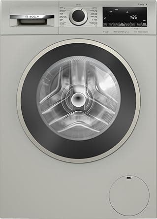 Bosch Series 4, Free-Standing High Efficiency Washing Machine 9 kg Front Loader, LED-display, Touch Control Buttons, 1400 RPM - WGA1440XGC Silver inox - Amazon.ae Price Tracker