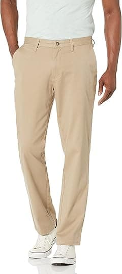 Nautica mens Classic Fit Flat Front Stretch Solid Chino "deck" Pant Business Casual Pants - Amazon.ae Price Tracker