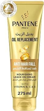 Pantene Pro-V Anti-Hair Fall Nourishing Oil Replacement Leave-On Cream, with Vitamins B, C and E, More Hair Fall Control, 275ml - Amazon.ae Price Tracker
