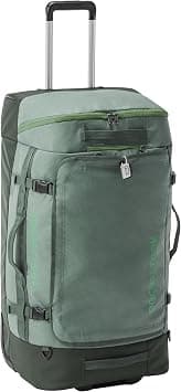 Eagle Creek Cargo Hauler XT Wheeled Duffel - Wheeled Backpack Duffel - Deployable Backpack Straps - Lockable U-Lid & Easy Access Compartment - 32" - Duck Green - Amazon.ae Price Tracker
