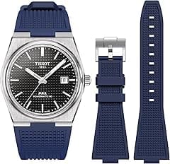 Strap for Tissot PRX,Soft Fluororubber Strap for PRX Powermatic 80,12mm Men Women Replacement FKM Straps for Tissot PRX Series Watch 40mm - Amazon.ae Price Tracker